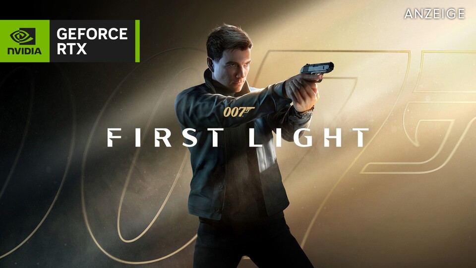 Bereits ab der RTX 5060 Laptop-GPU erhaltet ihr die Vollversion des brandneuen 007 First Light.