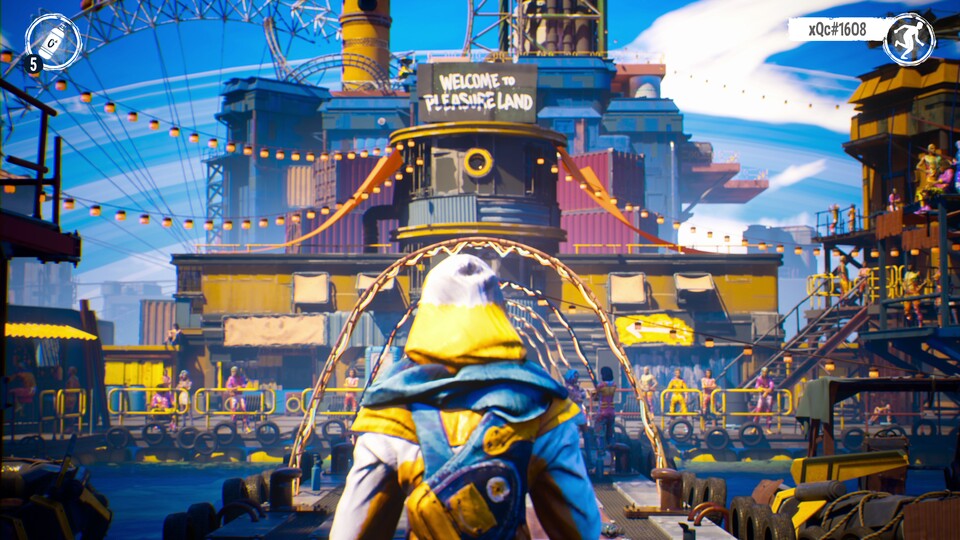 Lasst euch von den lebensbejahenden Farben nicht täuschen: Tides of Tomorrow spielt in einer Postapokalypse!