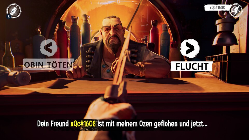 Ihr müsst euch immer wieder unter verschiedenen Vorgehensweisen entscheiden. Das hat nicht nur Einfluss auf den Spielverlauf, sondern auch auf das mögliche Ende des Spiels.