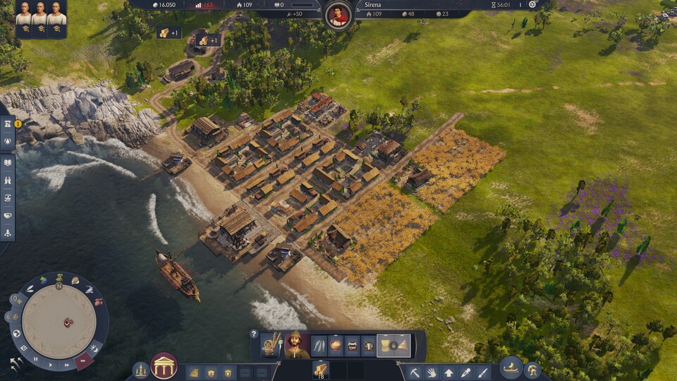 Niedrige Details und Sichtweite