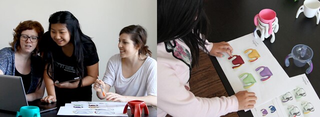 Hier seht ihr Lily, wie sie heute mit ihren Koillegen an ihrem Produkt arbeitet. (Bildquelle: Imagiroo)