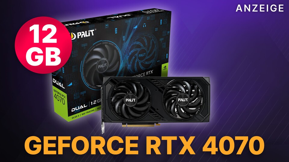 Die GeForce RTX 4070 von NVIDIA bekommt ihr im Angebot bei Mindfactory schon für 599€!