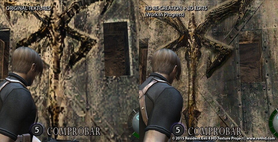 Die Mod »RE4 HD Project« verpasst Resident Evil 4 für den PC echte HD-Texturen.