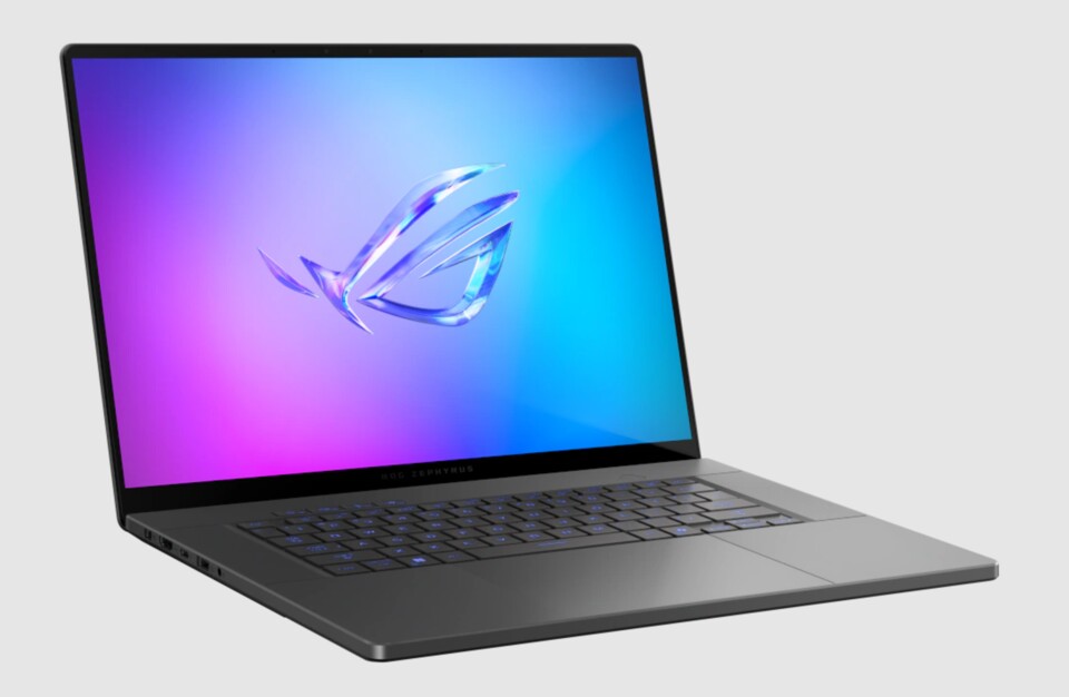 Das Asus Zephyrus 16 ist trotz starker Hardware noch erstaunlich handlich. (Quelle: Asus)