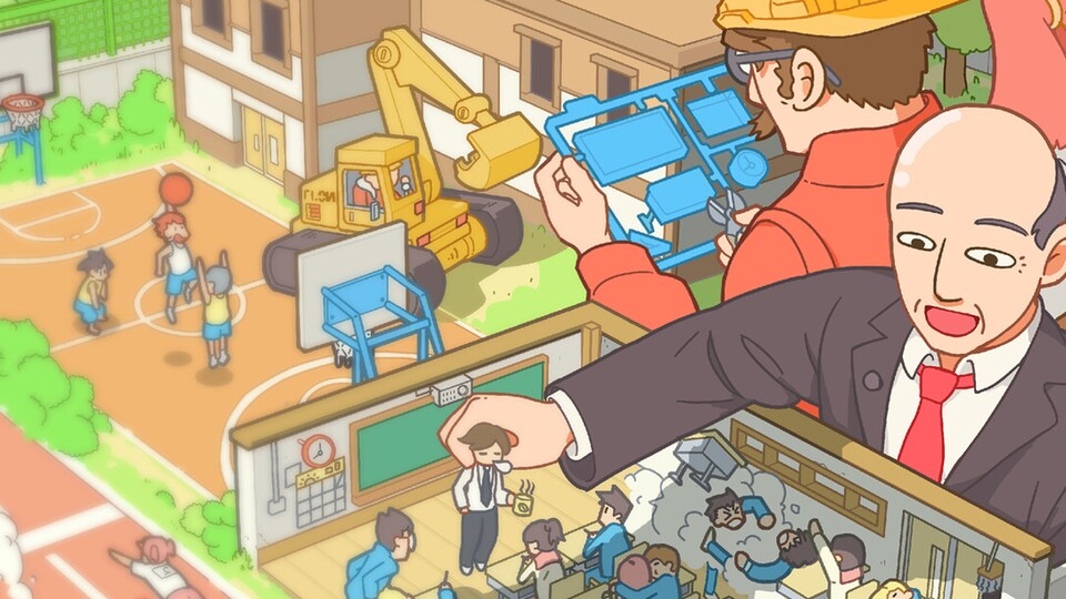 Ungewöhnliches Aufbauspiel: Lets School zeigt das ganz normale Schul-Chaos