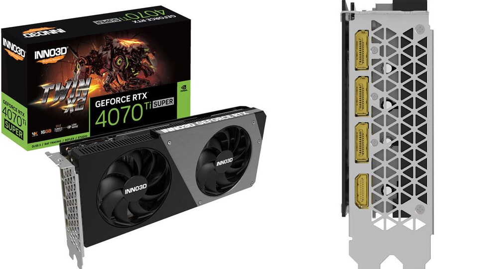 Die Inno3D NVIDIA GeForce RTX 4070 Ti Super ist die günstige Version der 4K-Grafikkarte. Jetzt günstiger denn je!