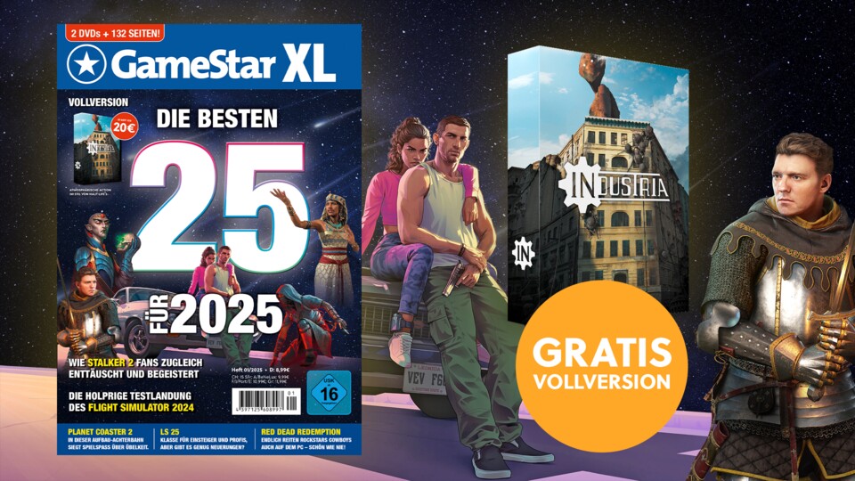 Die neue GameStar. Ab dem 20. Dezember im Handel.