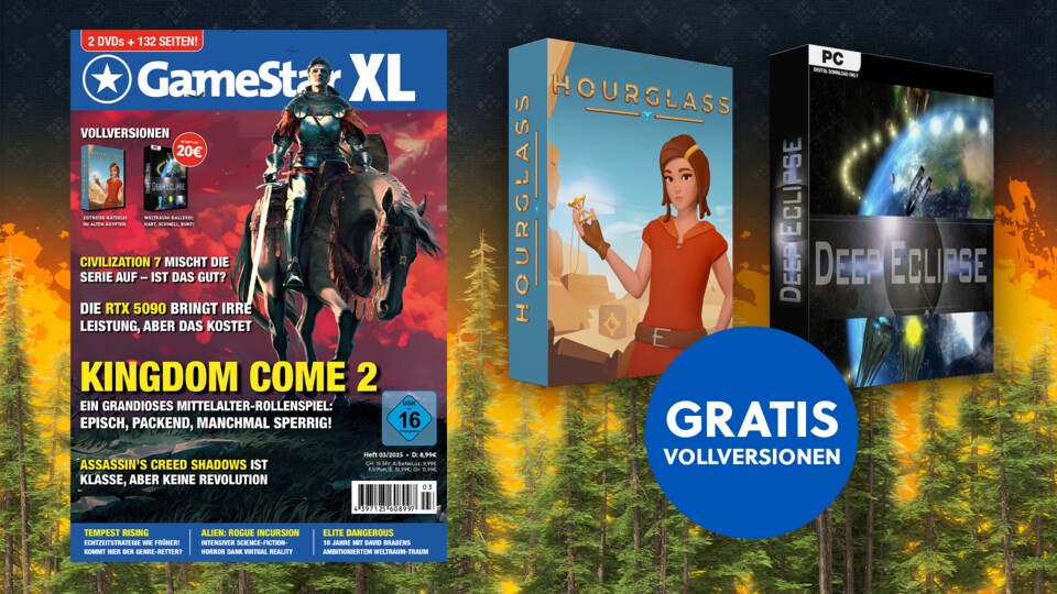 Die neue GameStar. Ab dem 21. Februar im Handel.