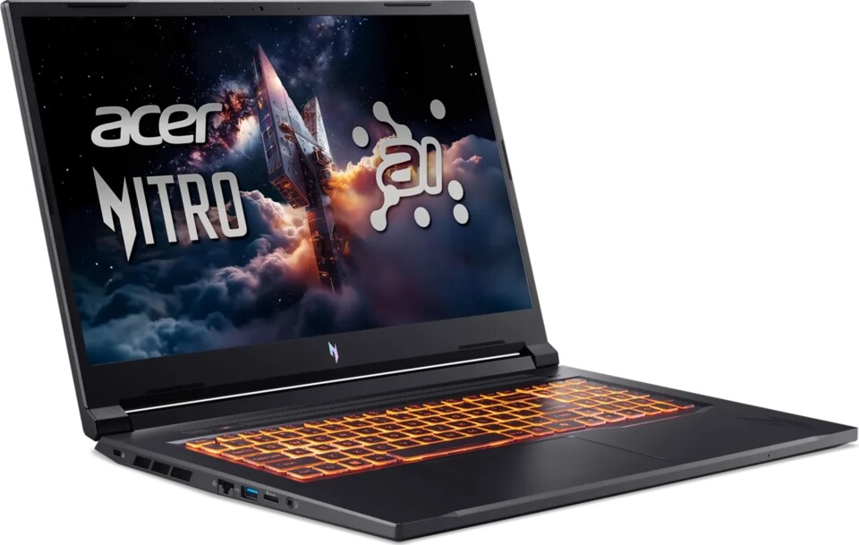 Das Nitro V 17 ist einer der momentan günstigsten 17-Zöller mit RTX 5070. (Quelle: Acer)