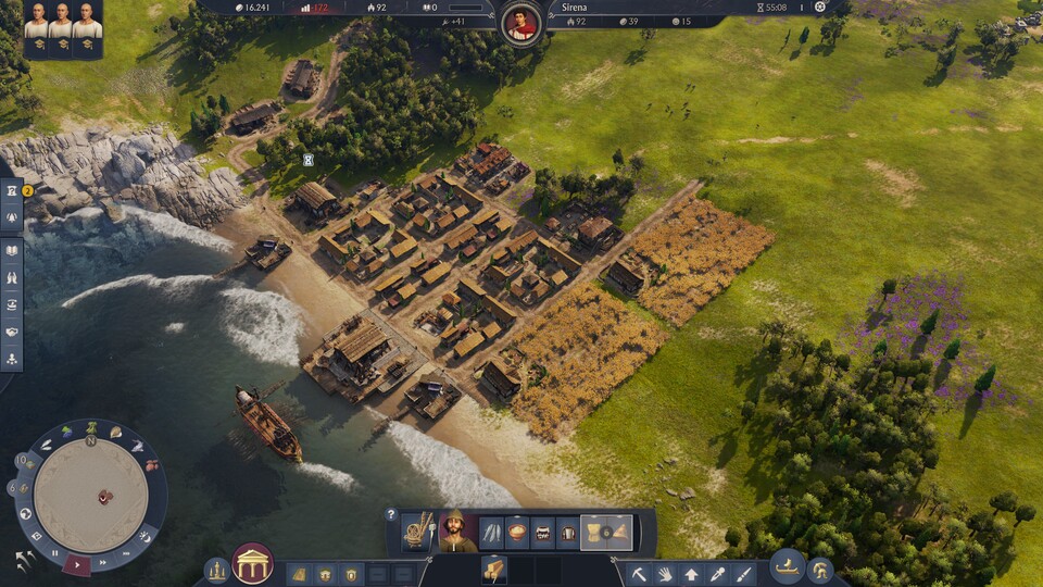 Mittlere Details und Sichtweite