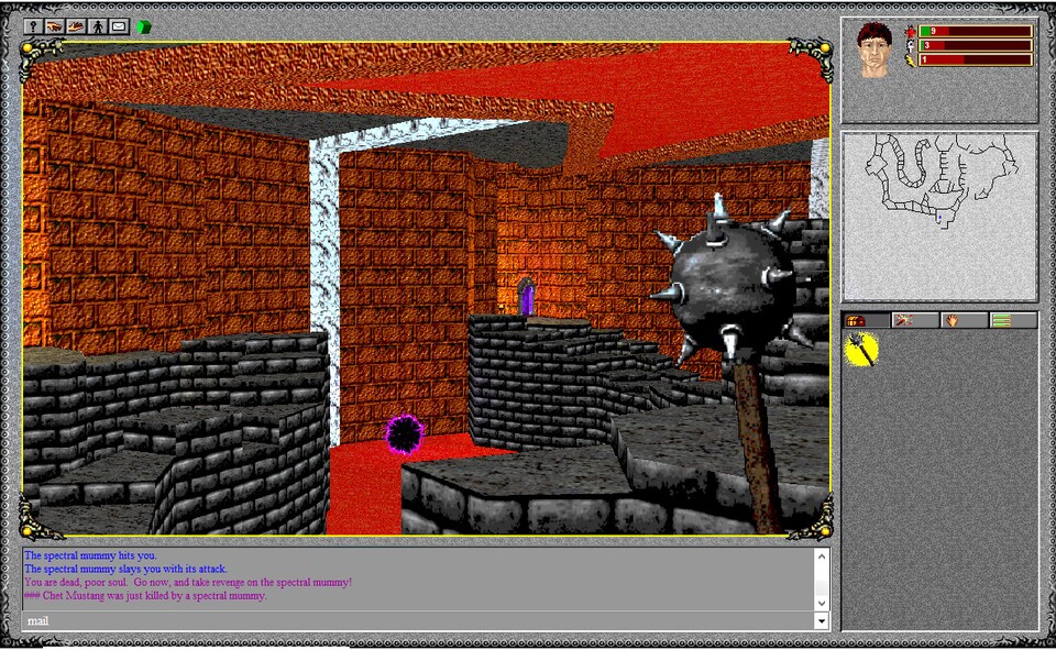 Es sieht mittlerweile wie Kraut und Rüben aus, aber Meridian 59 wird noch heute gespielt!