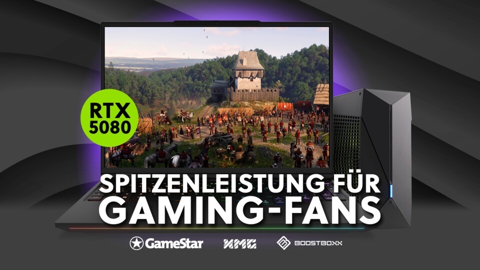 Hohe FPS bei maximalen Details und Raytracing sind mit diesem Laptop für euch an der Tagesordnung. (ext. Wasserkühlung optional)