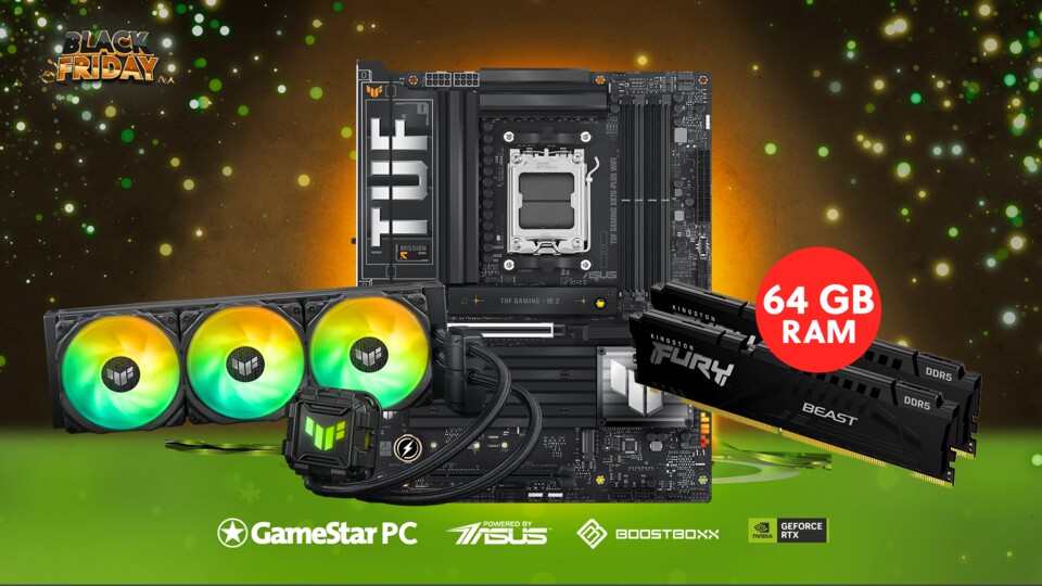 Nicht nur GPU und CPU sind absolute Oberklasse. Auch die verbleibenden Komponenten haben es in sich. (Abbildung abweichend.)