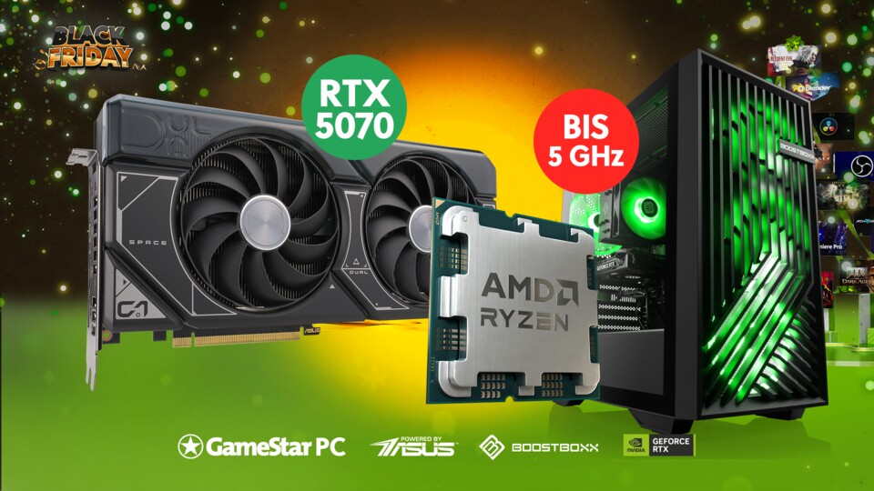 Flüssiges WQHD ist der klare Sweetspot der Black Friday Edition 5070 – zum Black Friday besonders günstig.