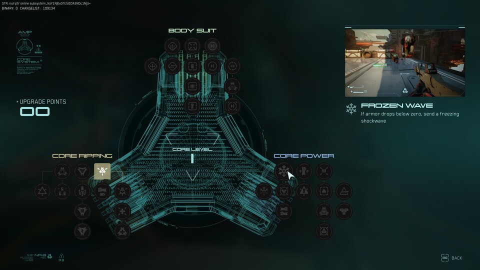 Skillpunkte kann ich in eine von drei Kategorien investieren, um immer stärker zu werden.