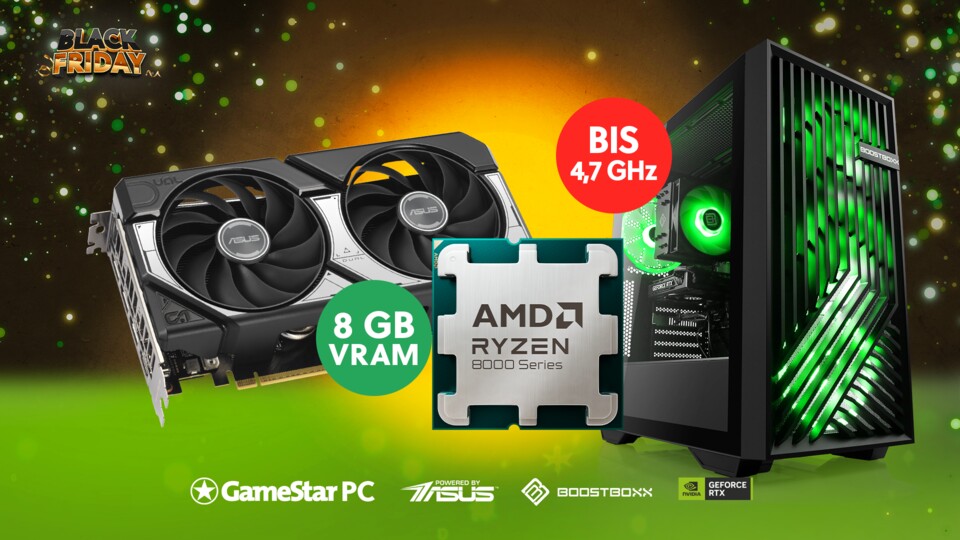 Mit der Power des 5060-Ti-Rechners zockt ihr problemlos drauflos und genießt eure Games in detaillierter Grafik zum Spitzenpreis.