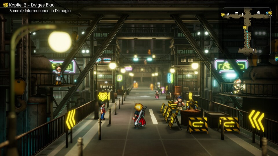Dass die Stadt Dilmagia sofort Erinnerungen an Midgar aus Final Fantasy 7 weckt, ist vieles, aber mit Sicherheit kein Zufall.