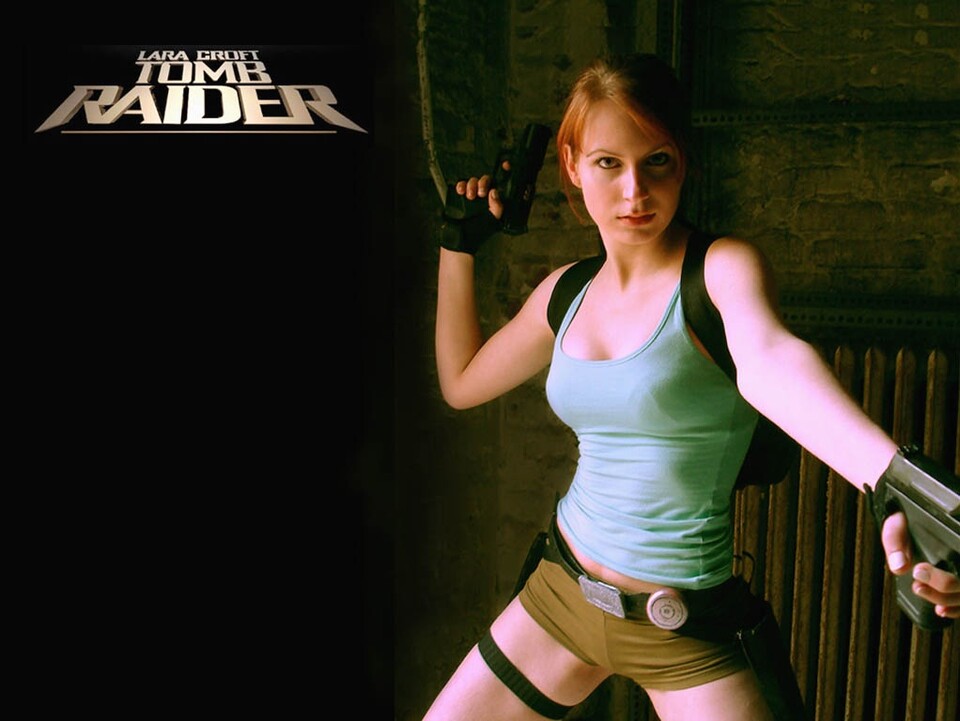 Ich bin Lara Croft!