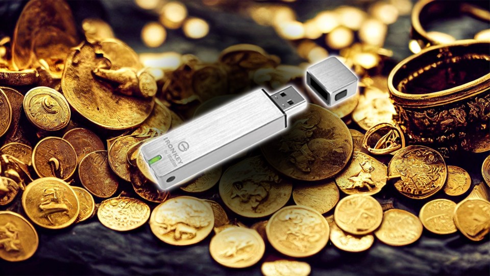 You've never seen such a valuable USB stick before.  (Image: National Geographic)
