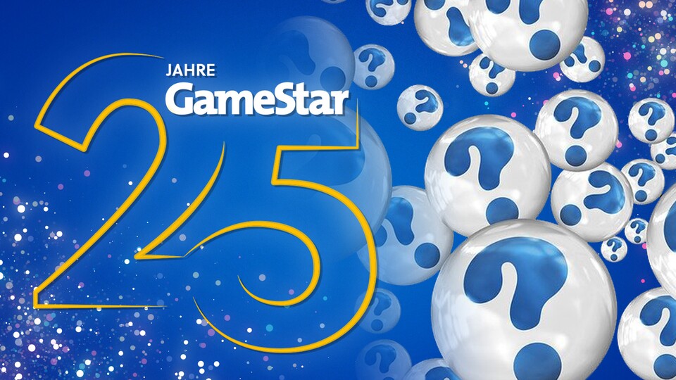 Wir werden 25! Aber wie gut kennt ihr die GameStar eigentlich? Testet euer Wissen mit unserem großen Jubiläums-Quiz!