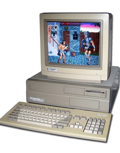 Der Amiga 2000 ist 1987 das Highend-Gegenstück zum Massenmarkt-Rechner Amiga 500, das erste Modell der 2000er-Serie wird in Braunschweig entwickelt.