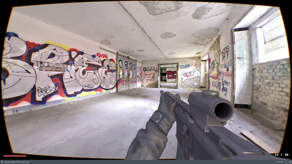 Aus der Ferne wirkt die Umgebung regelrecht fotorealistisch.