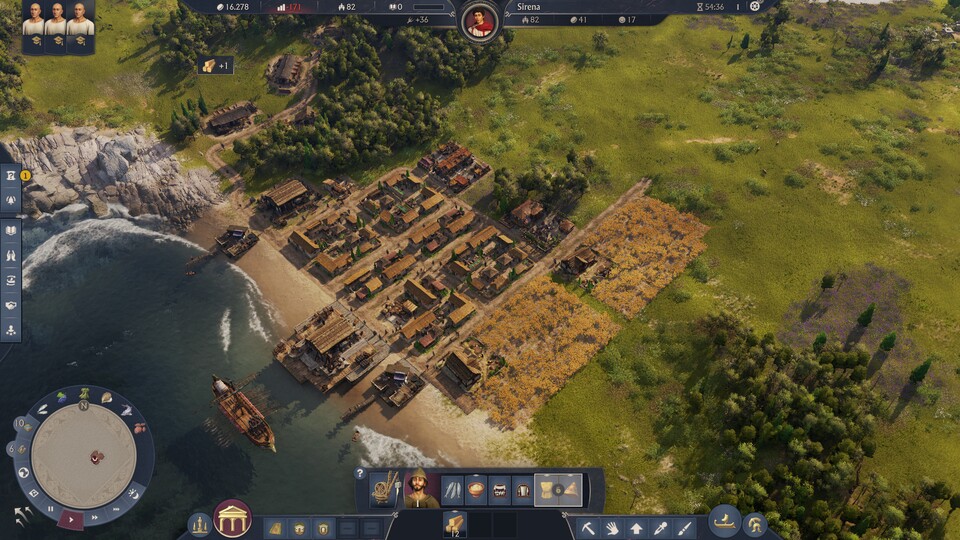 Hohe Details und Sichtweite