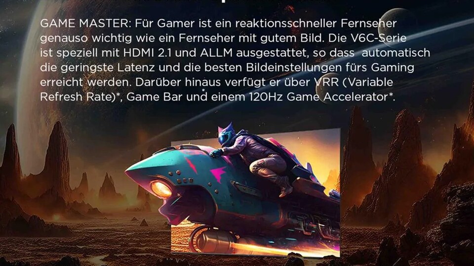 Der Game-Master-Mode ist extra für Gamer entwickelt worden.