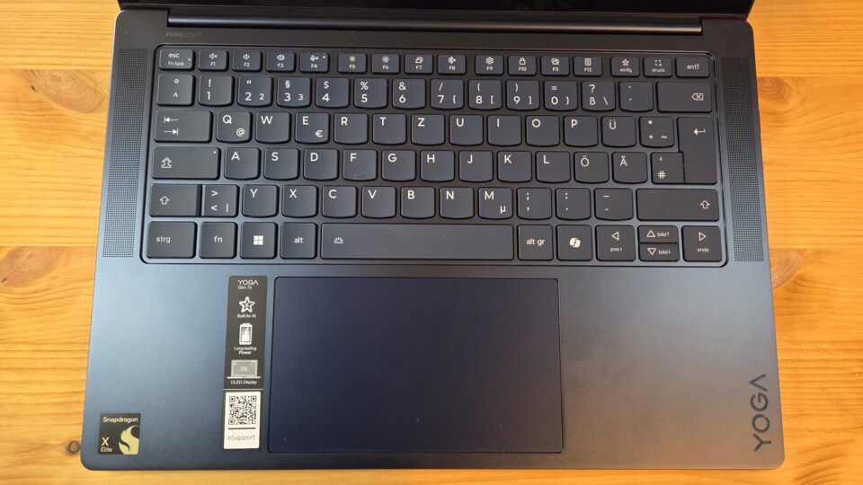 Die Tastatur ist hervorragend und perfekt für Vielschreiber geeignet.