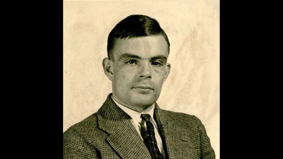Alan Turing im Jahr 1936 an der Universität Princeton. (Bildquelle: Wikimedia Commons)