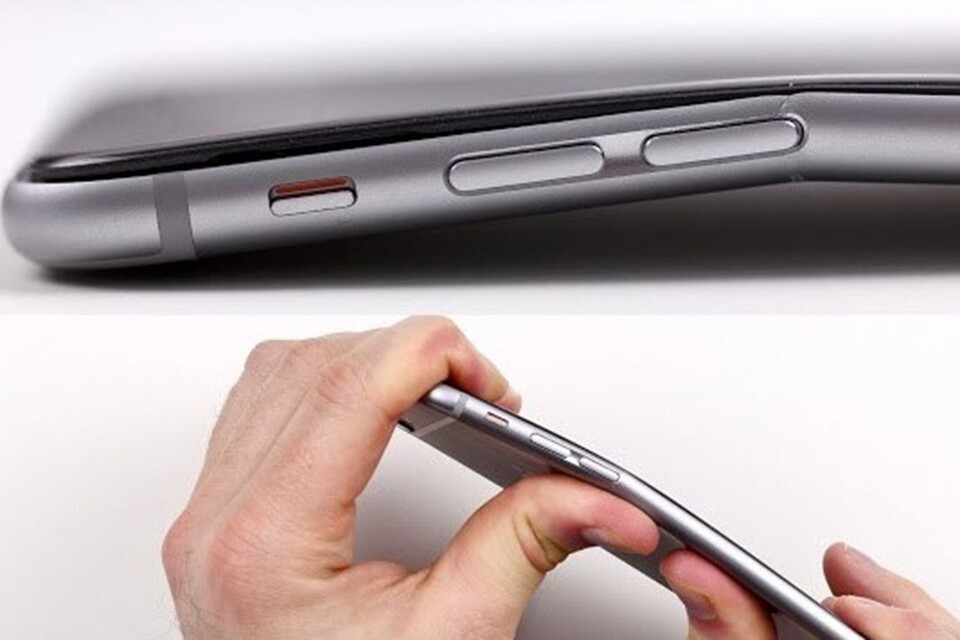Zu weiches Aluminium machte das iPhone 6 ungewohnt flexibel. (Quelle: Unbox Therapy)