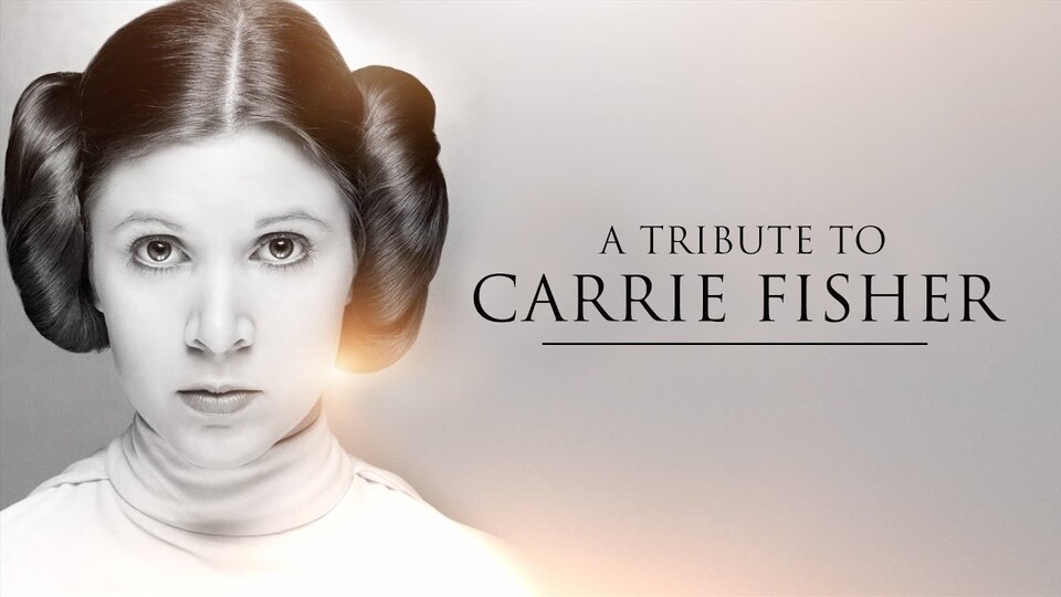 Die Macher von Star Wars erinnern an ihre Freundin und Kollegin - Carrie Fisher. 