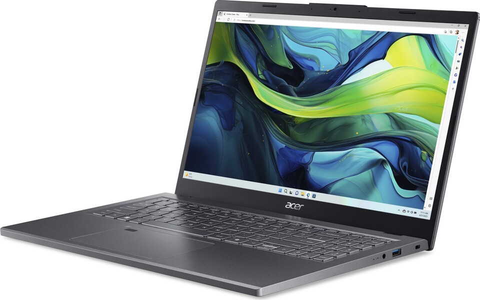 Das Acer 15 besitzt sogar einen schnellen USB4-Anschluss. (Quelle: Acer)