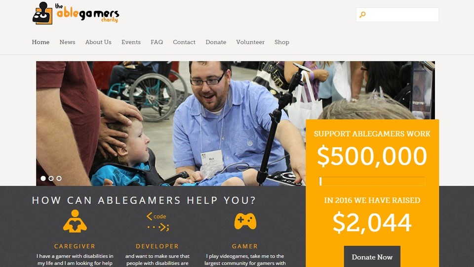 Es gibt zahlreiche Websites, die sich mit dem Thema Spielen mit Behinderung auseinandersetzen.
