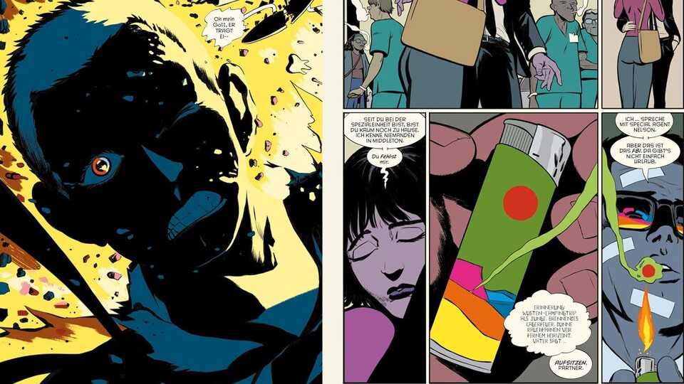 Es reicht nur ein Blick auf die ersten paar Seiten und ihr bekommt einen guten Eindruck davon, was diesen Comic so besonders macht.