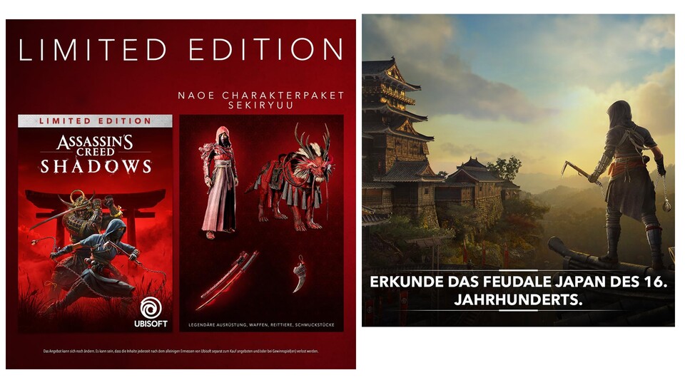 Sichert euch die Limited Edition für die Konsole eurer Wahl und sackt dabei auch noch coole Gimmicks ein!