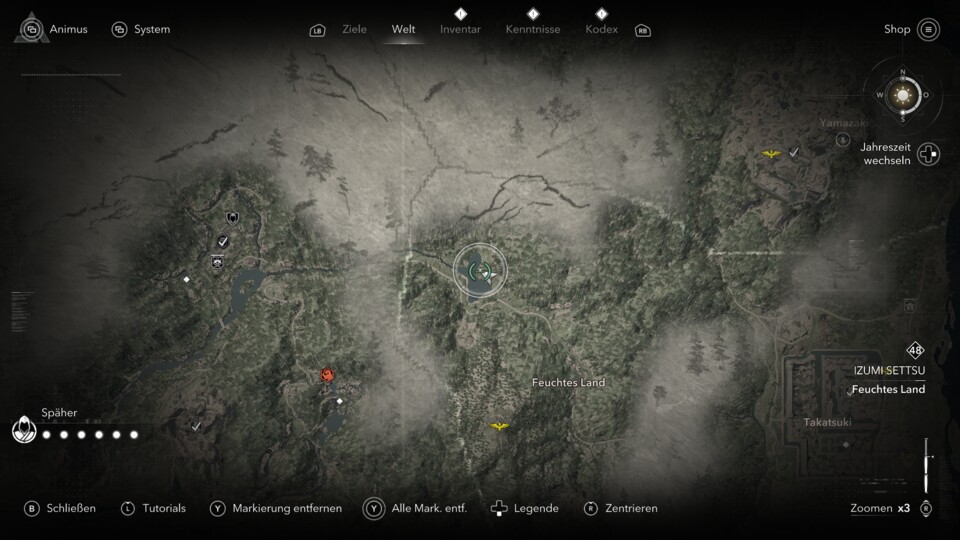 Musiker im Feuchten Land, Izumi Settsu.