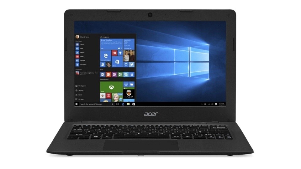 Das Acer Aspire One Cloudbook speichert Daten bei OneDrive. (Bildquelle: Venturebeat)
