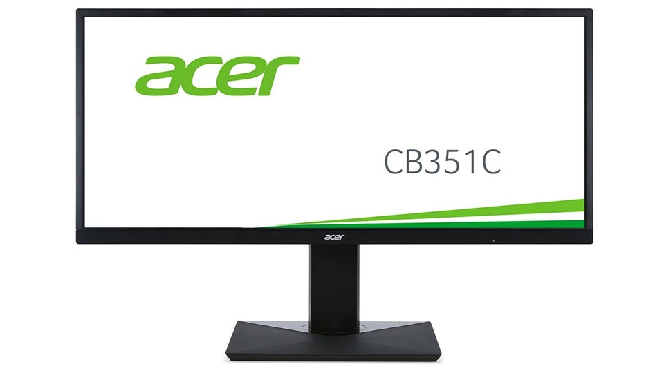 Der Acer CB351C verspricht extrabreites Format beim Spielen.
