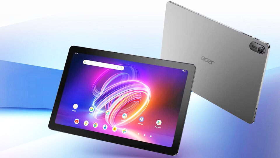 Auf dem Acer Iconia P10 läuft mit Android 14 noch eine der aktuellsten Versionen des Betriebssystems.