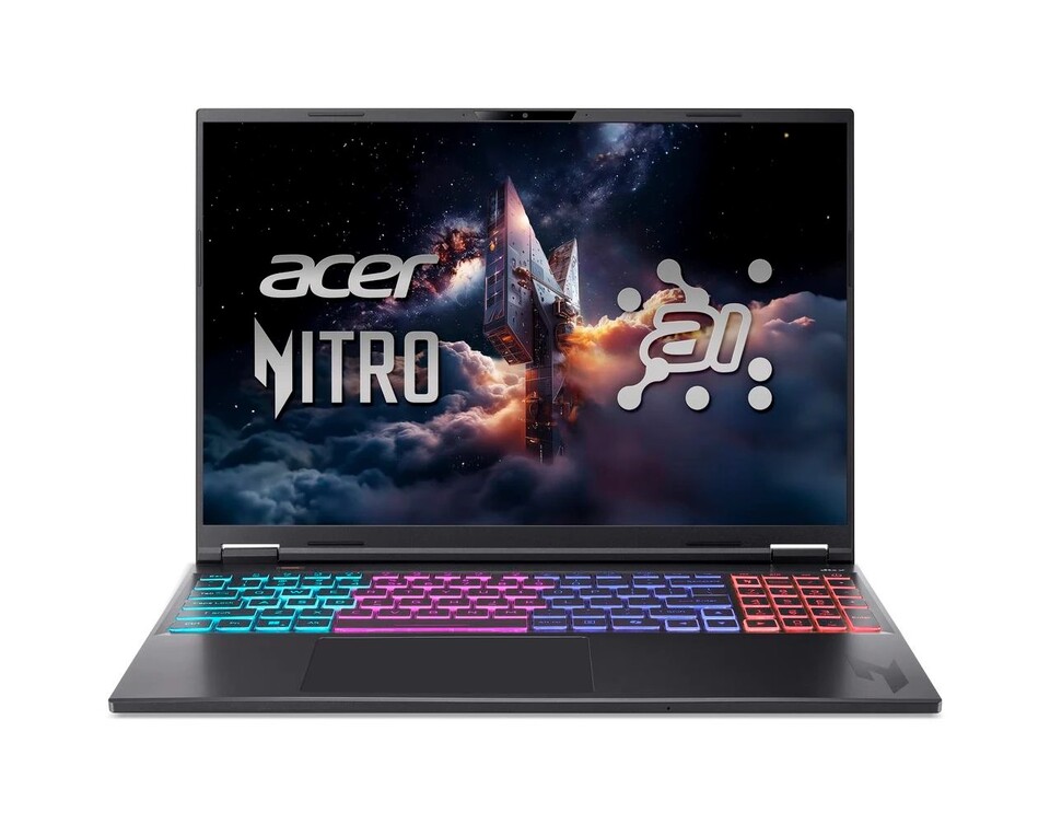 Aktuell ist kein anderes Gaming-Notebook mit RTX 5070 Ti so günstig wie das Acer Nitro 16S AI.(Quelle: Acer)