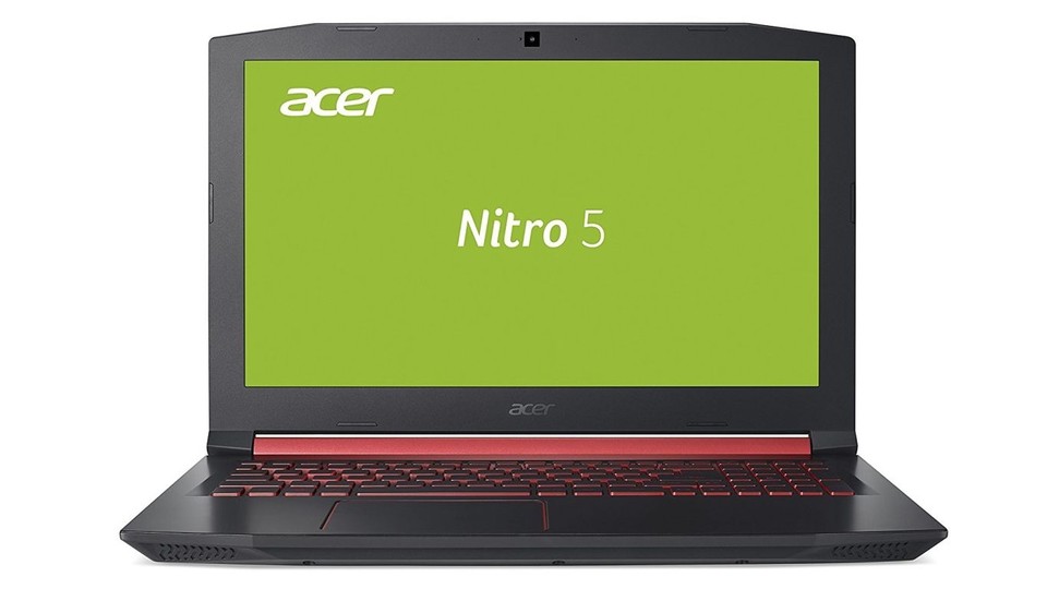 Das Acer Nitro 5 bietet dank Nvidias GTX 1050 Ti eine für Notebooks gute Grafikleistung und stellt auch aktuelle Spiele flüssig dar.