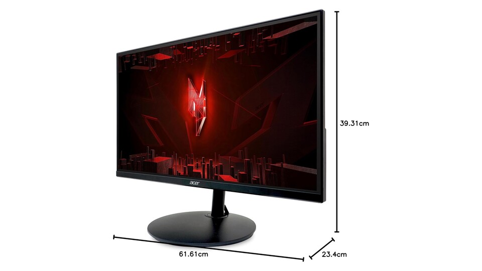 Die schnelle Geschwindigkeit des Acer Nitro XF270S3 wird durch AMD FreeSync Premium sinnvoll ergänzt, wodurch unschönes Tearing effektiv reduziert wird!