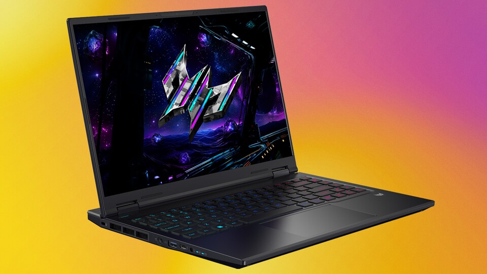 Der Predator Helios Neo 14 AI ist günstiger, aber trotzdem besonders gut für Gaming geeignet. (Bildquelle: Acer)