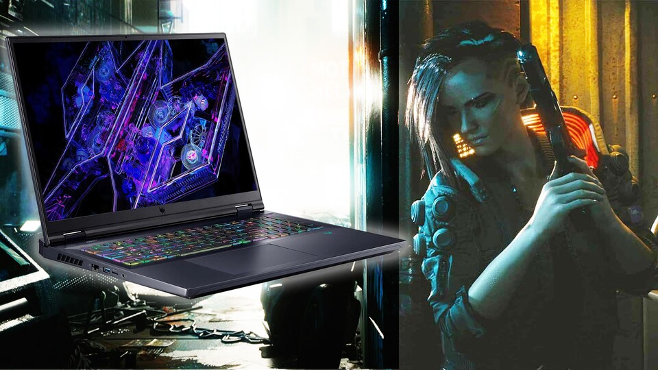 Wenn ihr Grafik-Monster wie Cyberpunk 2077 braucht ihr diesen Laptop – an der RTX 4090 kommt niemand vorbei.