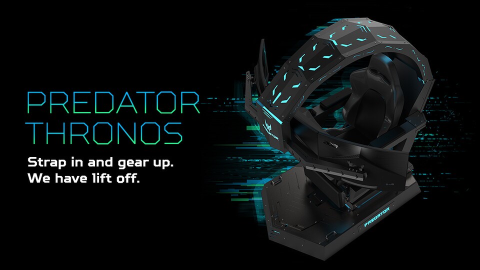 Der Acer Predator Thronos ist auf der IFA 2018 zu sehen. (Bildquelle: Acer)