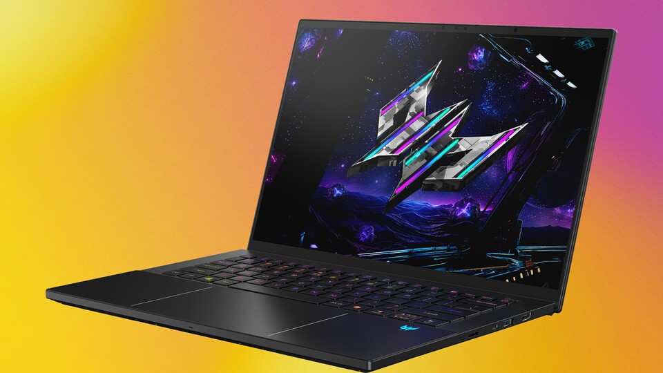Acer stellt mit dem Triton 14 AI einen minimalistischen Gaming-Laptop vor, der sich fürs Spielen und Arbeiten gleichermaßen eignet. (Bildquelle: Acer)
