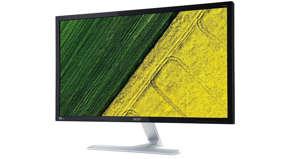 Der Acer RT280K löst mit 3.840x2.160 Pixeln hoch auf, bietet im Gegenzug aber auch 28 Zoll Diagonale.