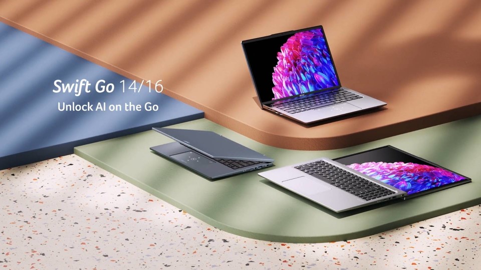 Acer zeigt im Trailer die ersten Laptops mit der neuen KI-Taste von Windows Copilot