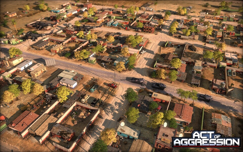 Act of Aggression nutzt die Grafikengine der Wargame-Serie.
